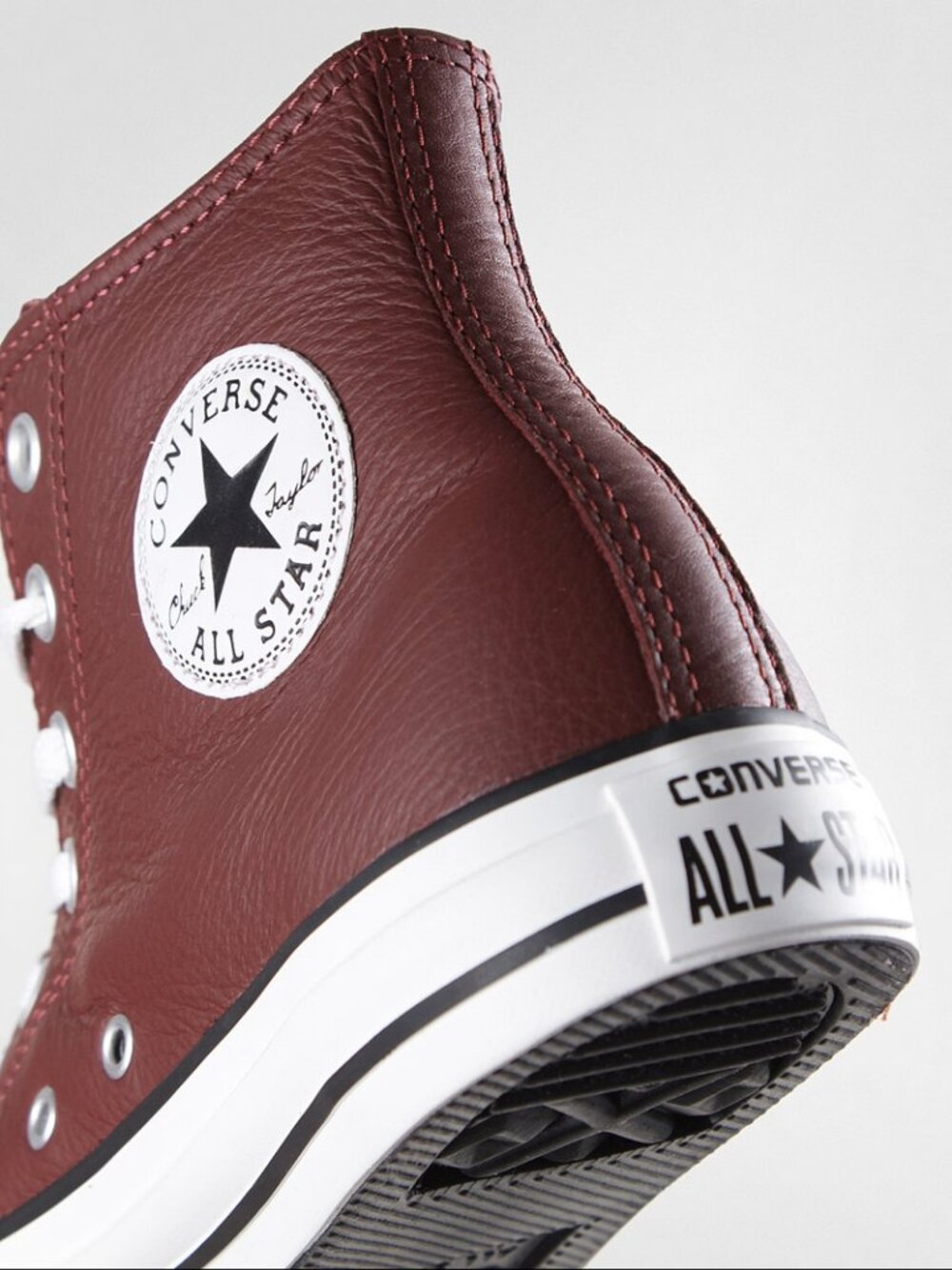 Converse All Star High Top Sneakers Burgundy Red